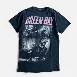 Green Day 2012 Tour Concert Band T-Shirt Small Licensed Y2K Punk Grunge Emo
